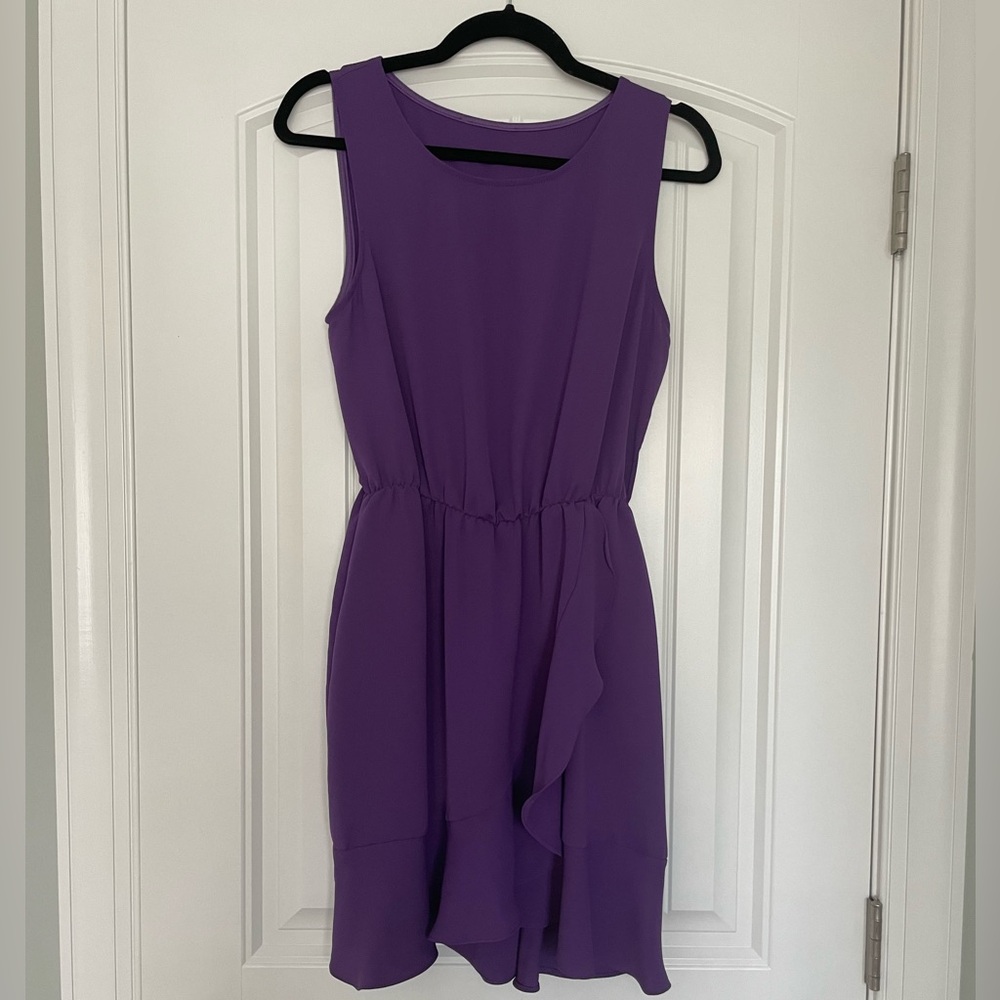 Purple Boutique Wrap Dress - size Small